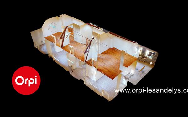 Maison à vendre    4 pièces • 74 m2 Les Andelys