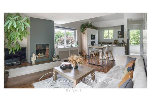 Un duplex avec jardin privatif qui ne cherche pas à se faire remarquer, mais qu’on n’oublie pas