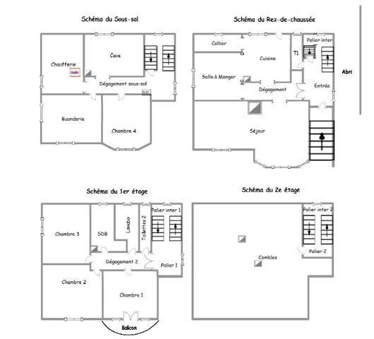 Maison 6 pièces - 186 m²