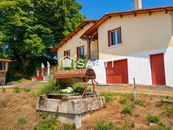 Maison à rénover avec dépendances et vue Panoramique sur la vallée