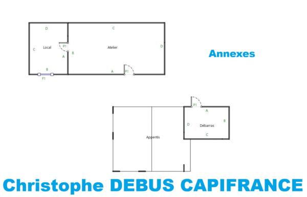 Maison à vendre centre-ville de GANNAT (03)