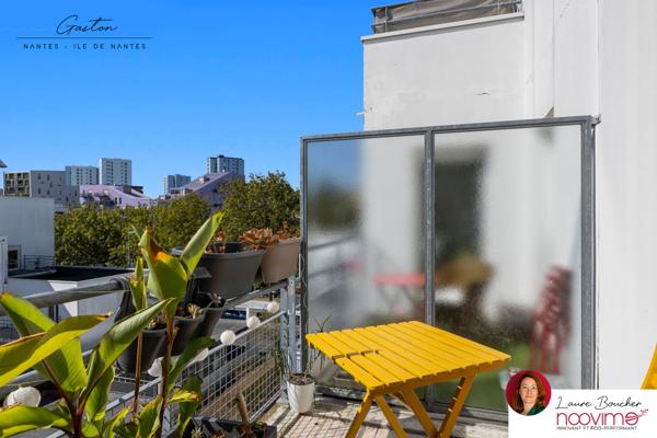 T3 - T4 80 m2 lumineux balcon et grand box sur l’Île de Nantes