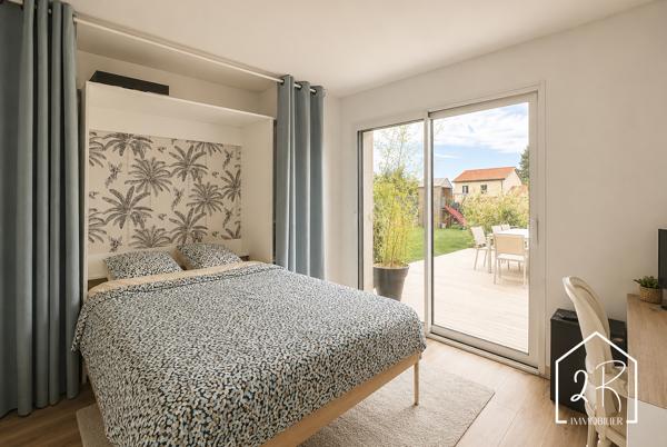 Maison individuelle de plain-pied 122 m² habitables - Garage 35 m²- Terrain 814 m²
