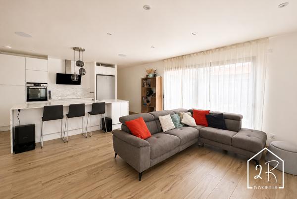 Maison individuelle de plain-pied 122 m² habitables - Garage 35 m²- Terrain 814 m²