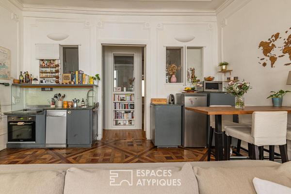 Appartement hausmannien proche de la place Saint-Pierre