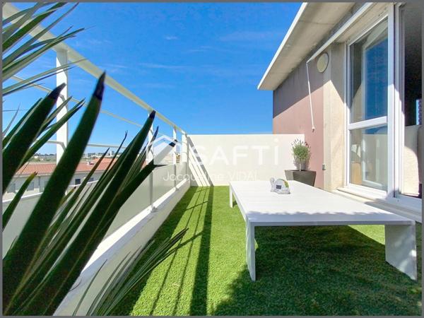 Appartement 4 pièces avec deux terrasses Château Gombert