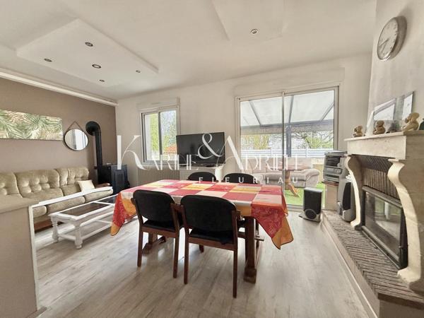 Maison de plain-pied 3 chambres, garage, jardin et dépendances