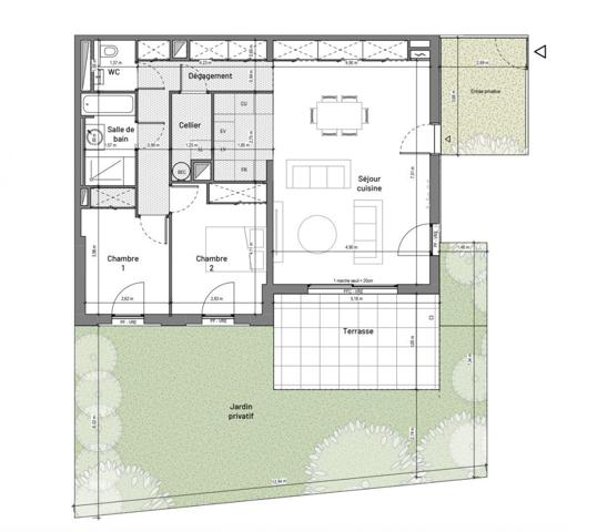 Appartement à vendre 3 pièces 83 m² Uzès