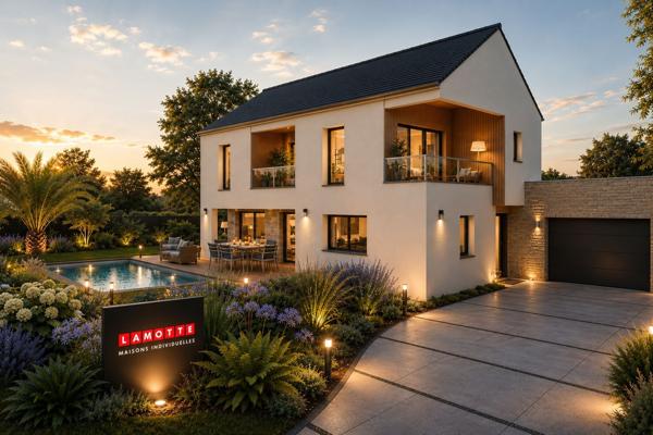 Terrain + Maison à vendre 7 pièces - 140 m²