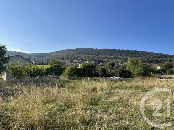 Terrain à vendre  738 m2 ST CLAIR - 07