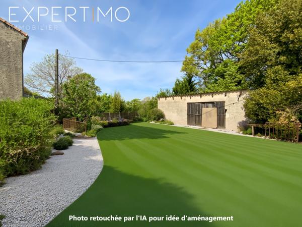 SOUS COMPROMIS Apt : Maison mitoyenne de 88.5m² avec terrasse et jardin potager