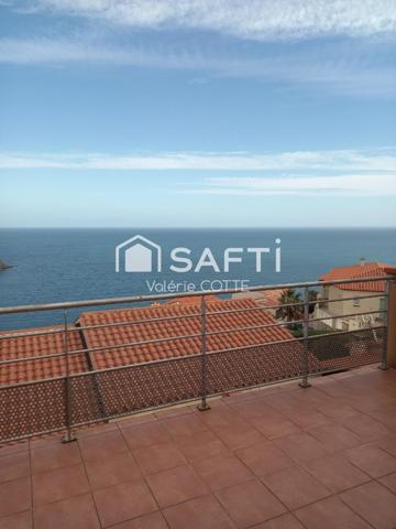 LA VUE SUR LA GRANDE BLEUE...CHALEUREUX