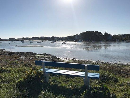 LESCONIL, La Plage à Pied, Ensemble en Pierres Entièrement rénové Sur les abords du Ster