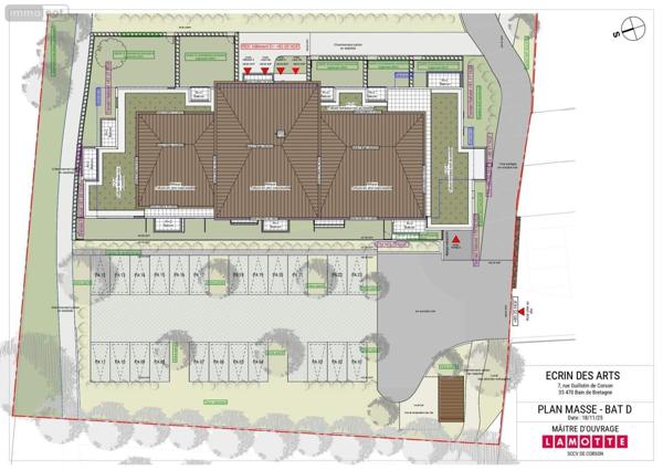 Appartement à vendre à Bain-de-Bretagne en Ille-et-Vilaine (35470), ref : 136/5190