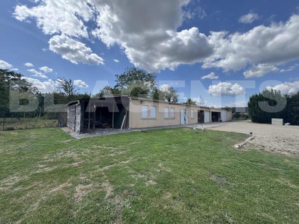  ENSEMBLE IMMOBILIER POUR INVESTISSEUR – 5 LOTS DONT 3 TERRAINS À BÂTIR + MAISON + DÉPENDANCE + TERR