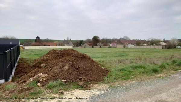 Écrosnes (28320) A Vendre Terrain constructible de 400m2 - Viabilisé - ECROSNES (28)