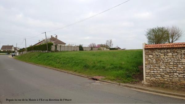 Écrosnes (28320) A Vendre Terrain constructible de 400m2 - Viabilisé - ECROSNES (28)