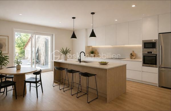 Venez habitez dans une petite maison de caractère de 4 logements ou tous les appartements ont une entrée indépendante, dont cet appartement T2 duplex neuf en cours de travaux, à proximité de pouilley-les-vignes.
Imaginez vous....dans cet appartement qui vous propose: une entrée, votre pièce de vie cuisine-séjour-salon avec un accès sur une petite terrasse.
A l'étage vous trouvez une chambre spacieuse avec emplacement pour placard, une grande salle d'eau équipée (douche), un cabinet de toilette indépendant, information importante l'étage aura sa climatisation!
De belles prestations, avec volets électriques, des spots led plafond, un chauffage individuel en aérothermie basse consommation et clim réversible, une place de parking privative, charge strict minimum, garantie décennale des entreprises, livraison automne 2026, pas de travaux à prévoir pendant au moins 15 ans!, honoraires inclus charge vendeur.
Pour information, les photos sont du home-staging d'aménagement intérieur, pour que vous ayez un visuel de décoration.
Renseignements et rendz vous du lundi au samedi de 8h à 20 h
Venez découvrir votre futur appartement!