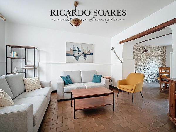 60700 PONT-SAINTE-MAXENCE / MAISON DE VILLE AU CHARME ANCIEN 133m² / 4 CHAMBRES / TERRAIN 480m² / PARKING 4 VOITURES