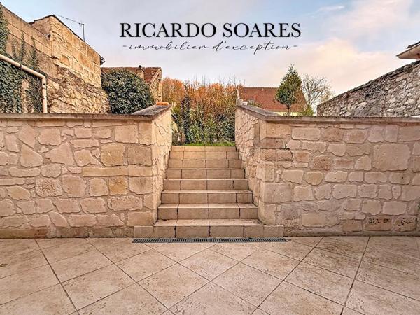 60700 PONT-SAINTE-MAXENCE / MAISON DE VILLE AU CHARME ANCIEN 133m² / 4 CHAMBRES / TERRAIN 480m² / PARKING 4 VOITURES