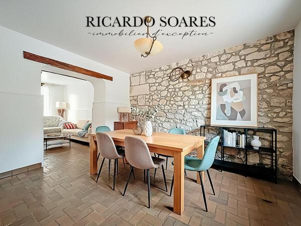 60700 PONT-SAINTE-MAXENCE / MAISON DE VILLE AU CHARME ANCIEN 133m² / 4 CHAMBRES / TERRAIN 480m² / PARKING 4 VOITURES