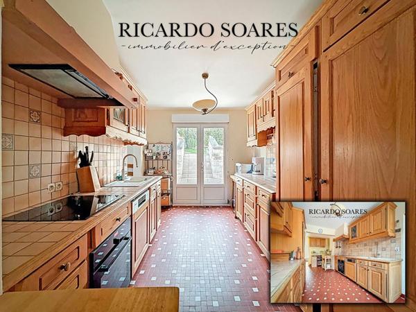 60700 PONT-SAINTE-MAXENCE / MAISON DE VILLE AU CHARME ANCIEN 133m² / 4 CHAMBRES / TERRAIN 480m² / PARKING 4 VOITURES