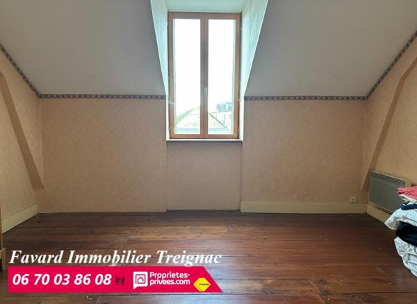 Maison 165 m² - 4 chambres- terrain 1560 m² - Chamberet-109 000