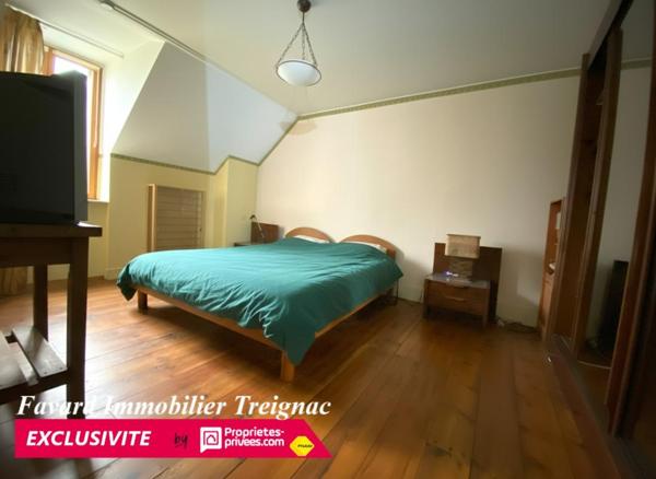 Maison 165 m² - 4 chambres- terrain 1560 m² - Chamberet-109 000