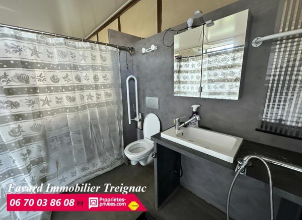 Maison 165 m² - 4 chambres- terrain 1560 m² - Chamberet-109 000