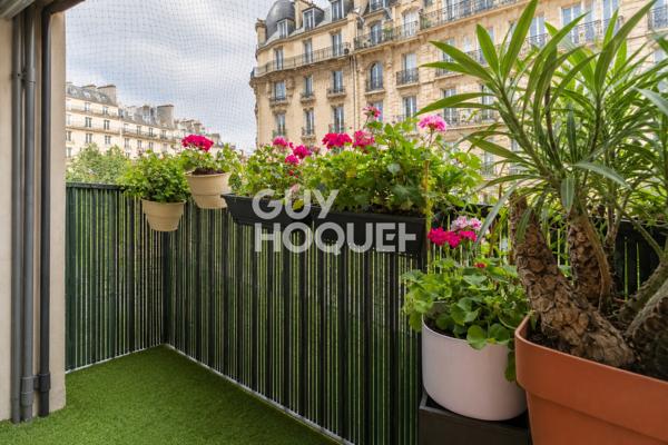 75015 Paris / Convention / 2 pièces 54 m² / Balcon Ouest / Cave / Parking possible
