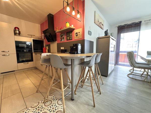 Saint-Étienne (42100) Bel appartement 3 chambres + balcon + garage double - Secteur Tréfilerie