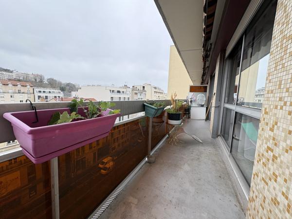 Saint-Étienne (42100) Bel appartement 3 chambres + balcon + garage double - Secteur Tréfilerie