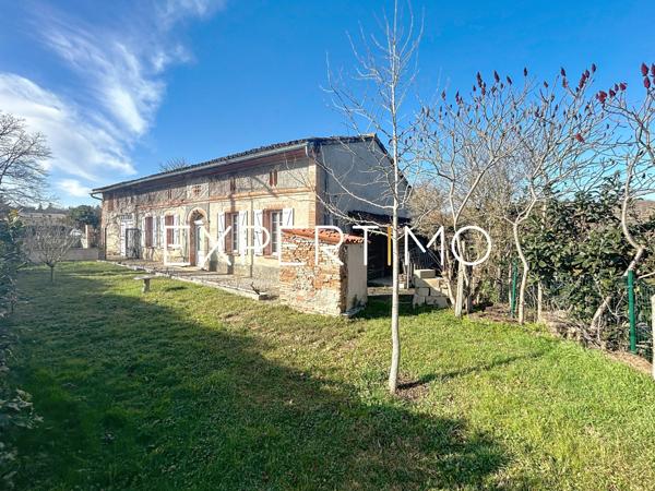 Ayguesvives (31450) Ayguesvives, maison 8 pièces, 240 m2 env. avec piscine, garage attenant et dépendances sise sur une parcelle d