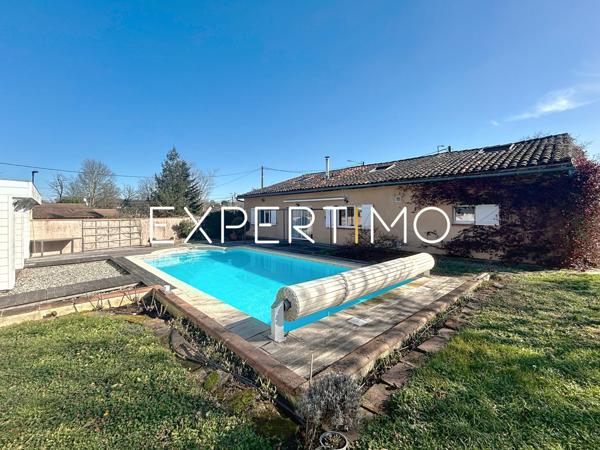 Ayguesvives (31450) Ayguesvives, maison 8 pièces, 240 m2 env. avec piscine, garage attenant et dépendances sise sur une parcelle d