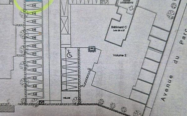 Stationnement à vendre    16,50 m2 Brunoy