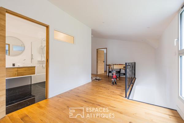 Maison contemporaine chic avec piscine