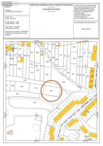 Achat - Terrain de loisirs, bois, étangs Équeurdreville-Hainneville 50120 593 m 2
