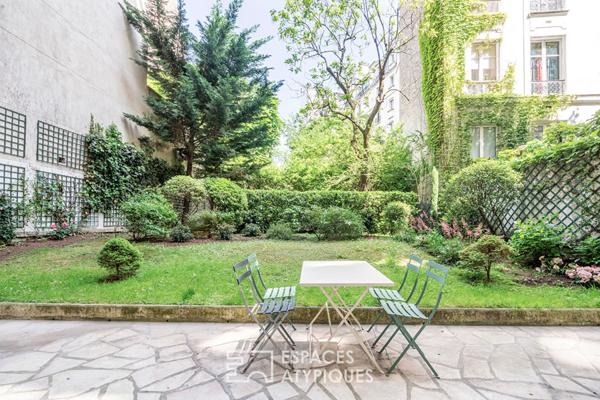 Appartement avec grand jardin à La Muette