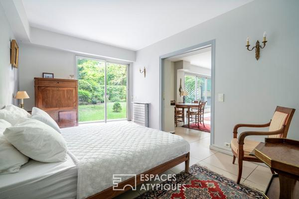 Appartement avec grand jardin à La Muette