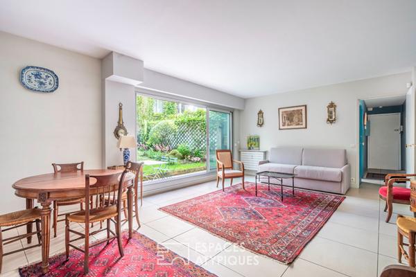 Appartement avec grand jardin à La Muette