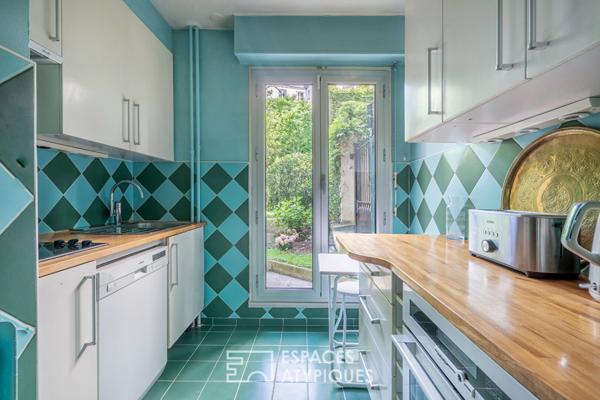 Appartement avec grand jardin à La Muette