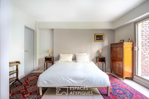 Appartement avec grand jardin à La Muette