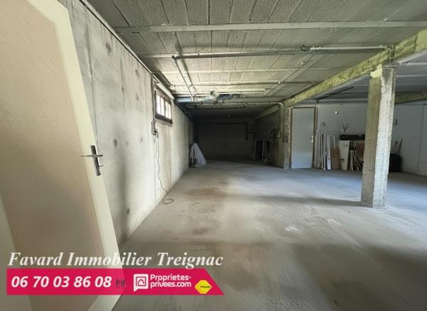 Maison  120 m²  3 chambres - garage  et  jardin plat  850 m² 19 260 TREIGNAC