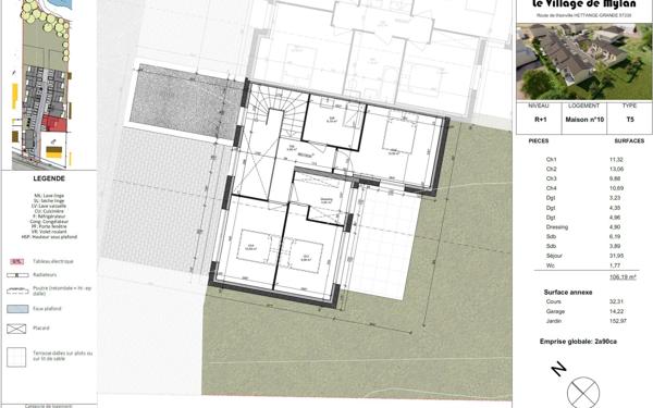 Maison à vendre    6 pièces • 107 m2 Hettange-Grande