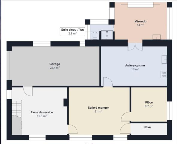 Maison familiale sur parcelle de 971m2
