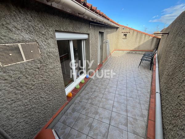 À vendre : Appartement spacieux pleinde charme de 5 pièces à Saint Laurent de la Salanque