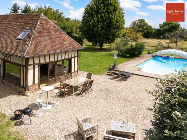 Propriete Equestre avec maison d’amis et piscine proche de Bernay