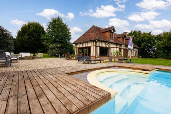 Propriete Equestre avec maison d’amis et piscine proche de Bernay