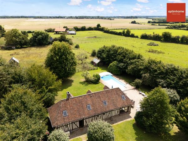 Propriete Equestre avec maison d’amis et piscine proche de Bernay