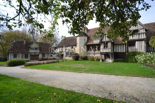Manoir du XVe siècle classé MH aux portes de Deauville